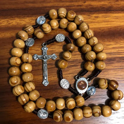 Handmade Olive Wood Rosary