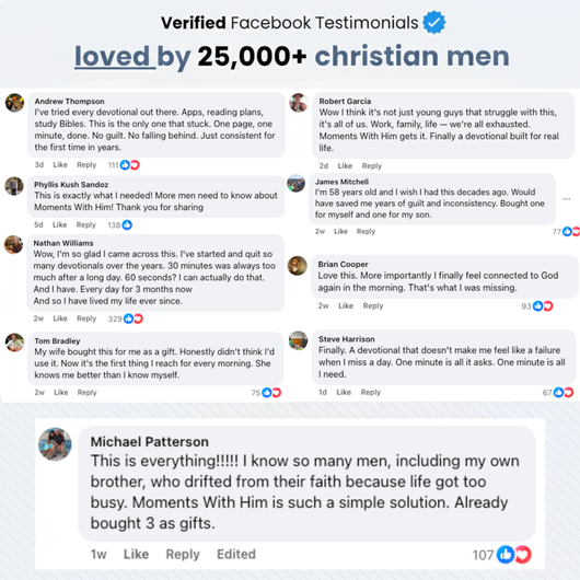 One Minute with God for Men